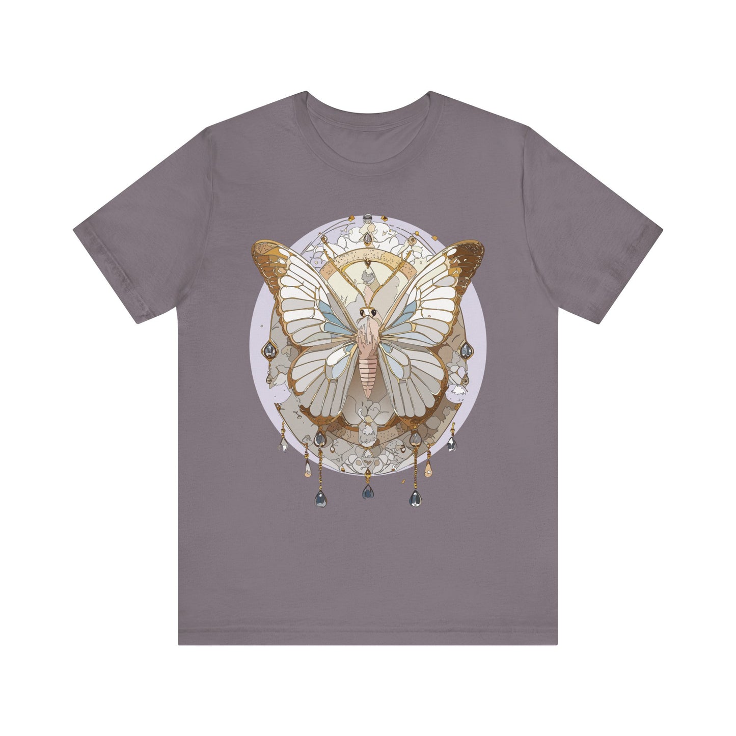 Butterfly Shirt, Shirt with Butterfly, Tee Shirt with Antique Butterfly