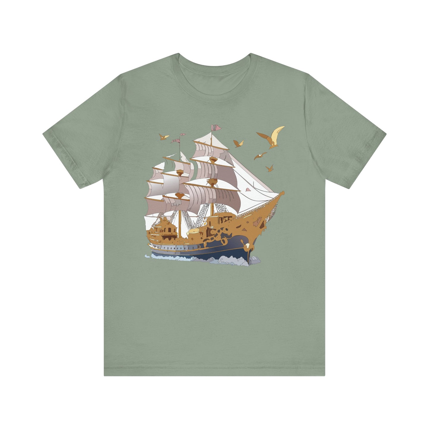 Ship Shirt, Shirt with Ship, Tee shirt with Ship