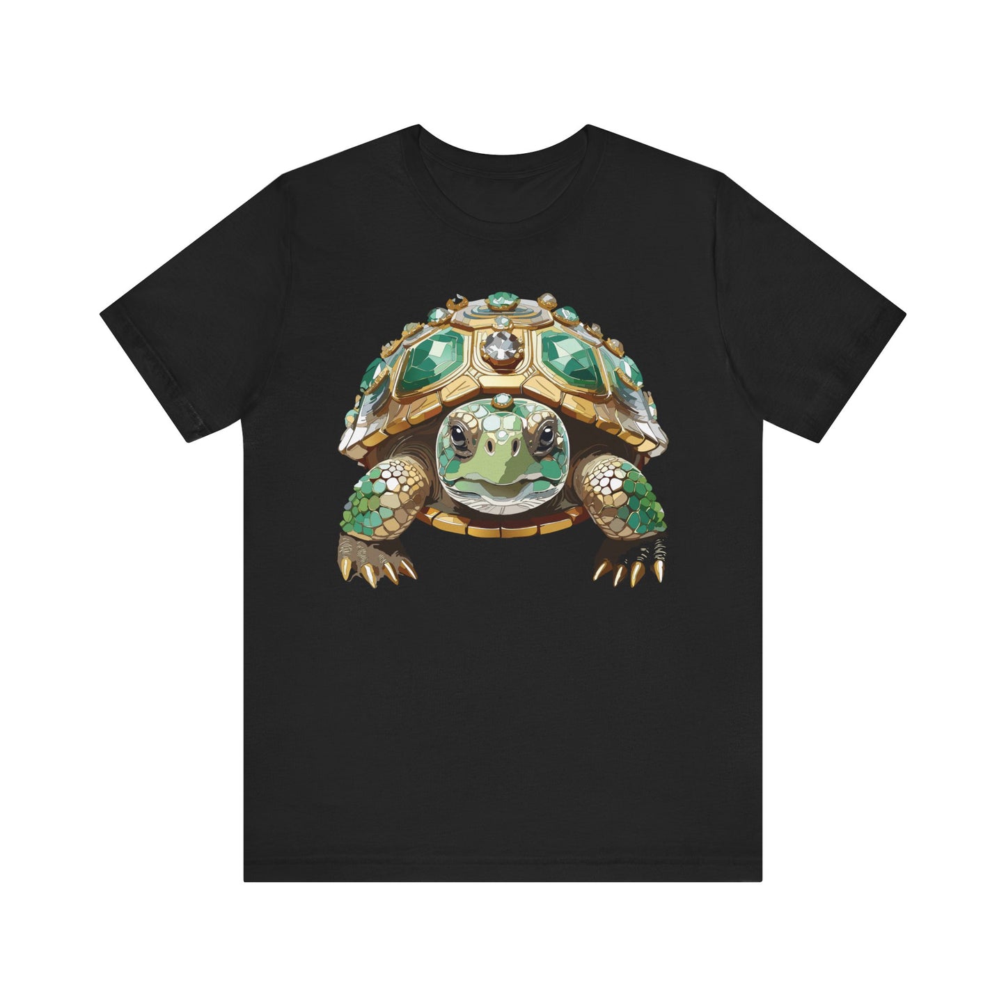 Animal Shirt, Shirt with Animal, Tee Shirt with Gold Animal Medal, Shirt with Antique Animal Medallion