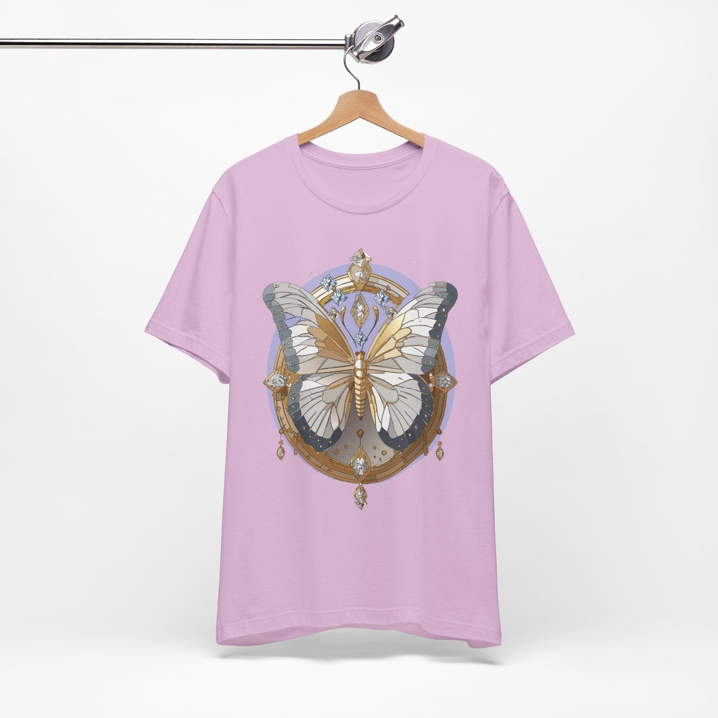 Butterfly Shirt, Shirt with Butterfly, Tee Shirt with Antique Butterfly