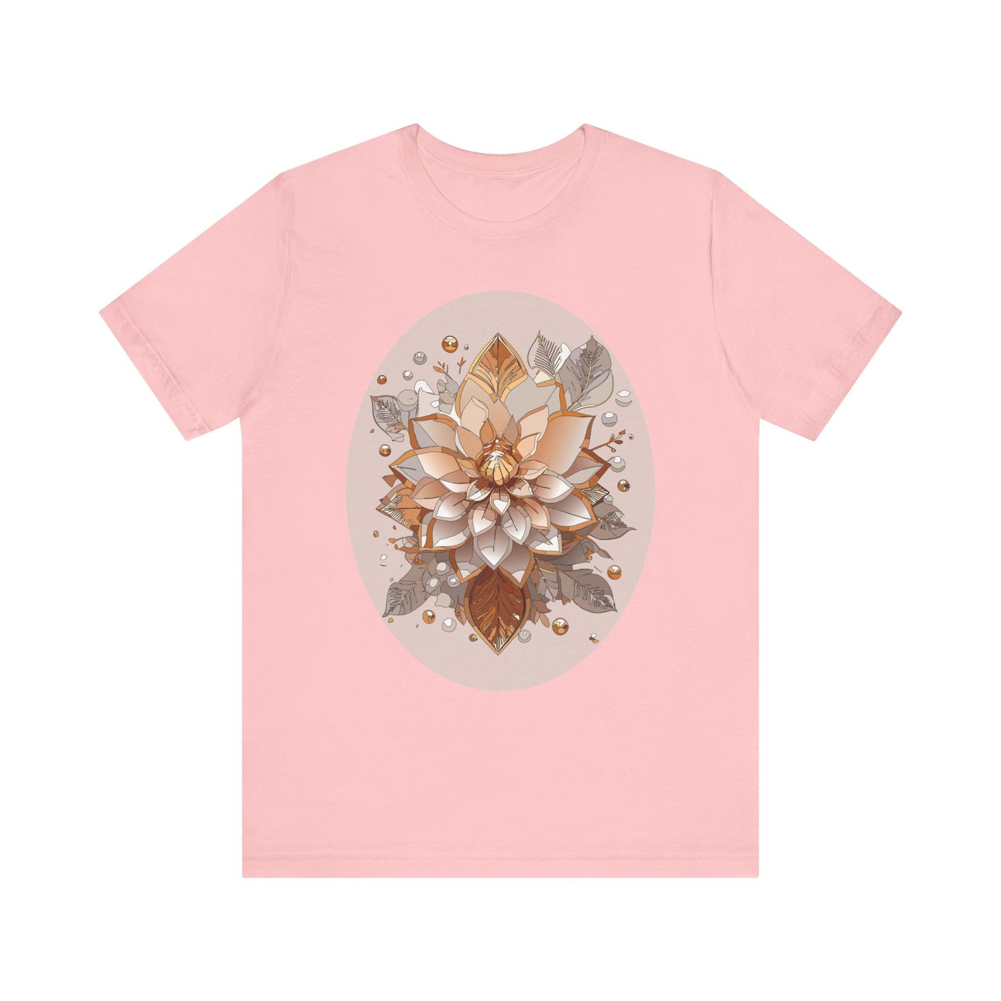 Floral Shirt, Flower Shirt, Tee Shirt with Antique Flower