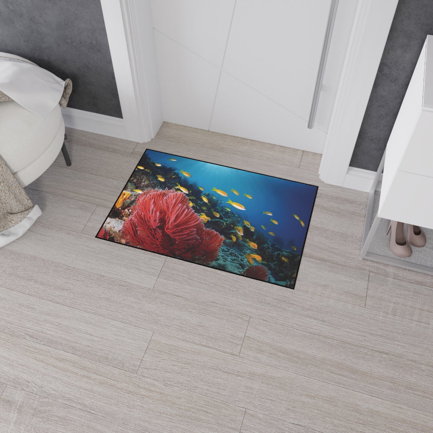 Heavy Duty Floor Mat - Deep Ocean