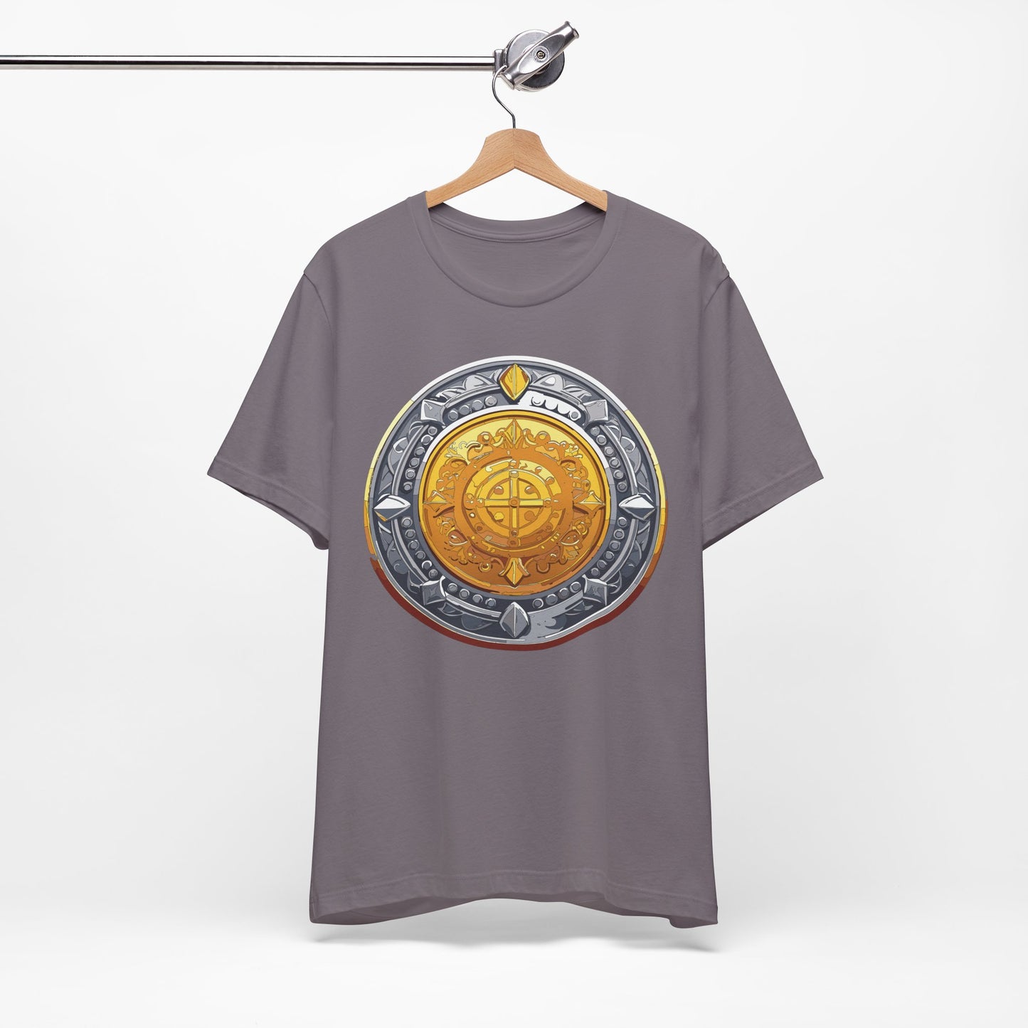 Coin Shirt, Shirt with Coin, Tee Shirt with Gold Coin, Shirt with Antique Coin