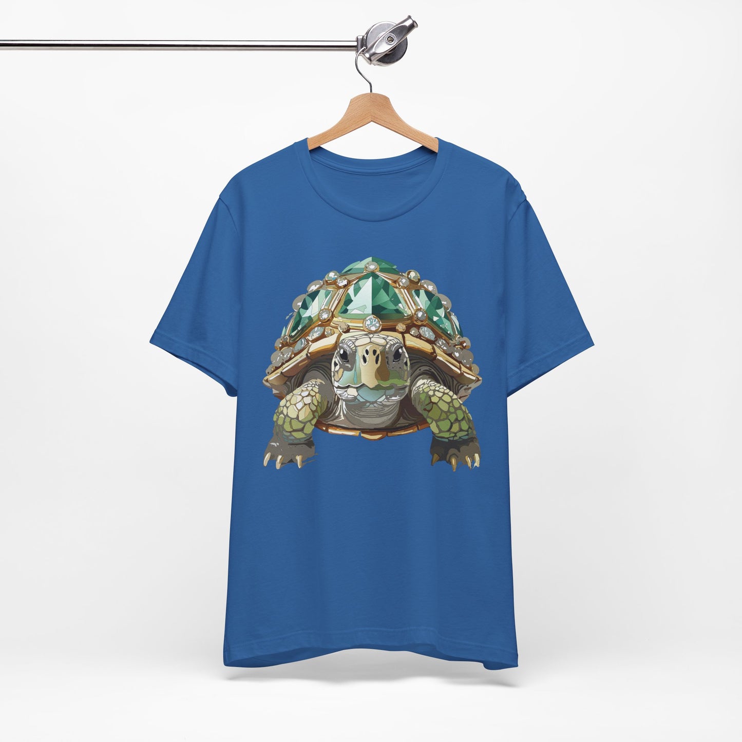 Animal Shirt, Shirt with Animal, Tee Shirt with Gold Animal Medal, Shirt with Antique Animal Medallion