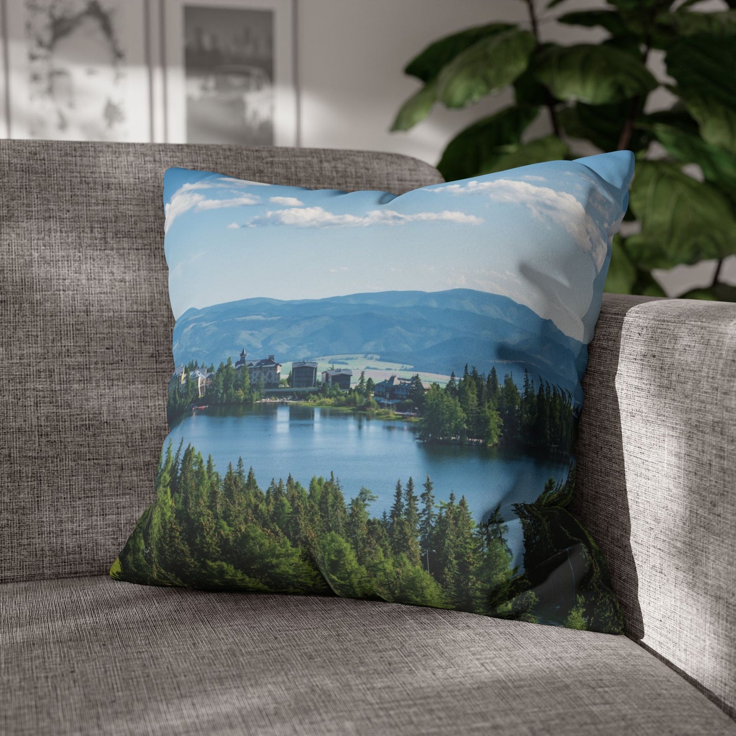 Landscape Pillow Cover