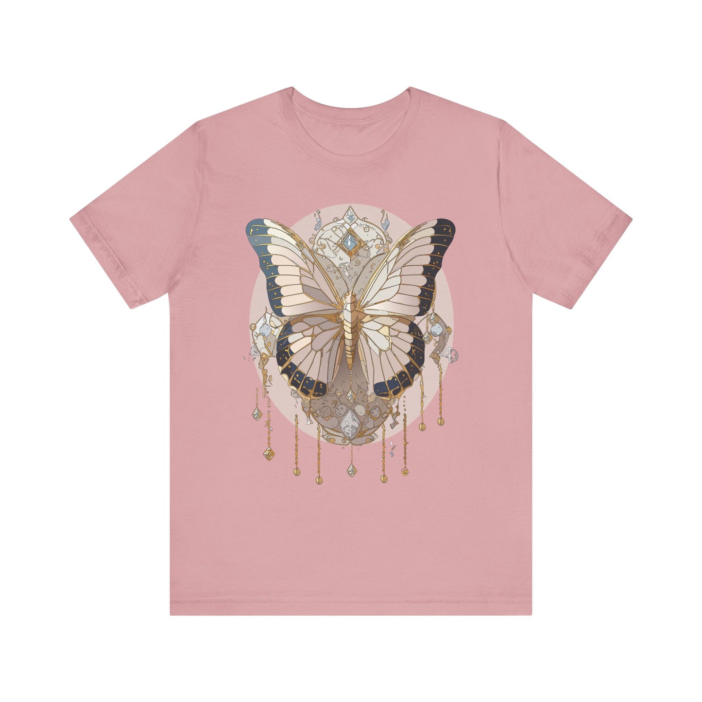 Butterfly Shirt, Shirt with Butterfly, Tee Shirt with Antique Butterfly