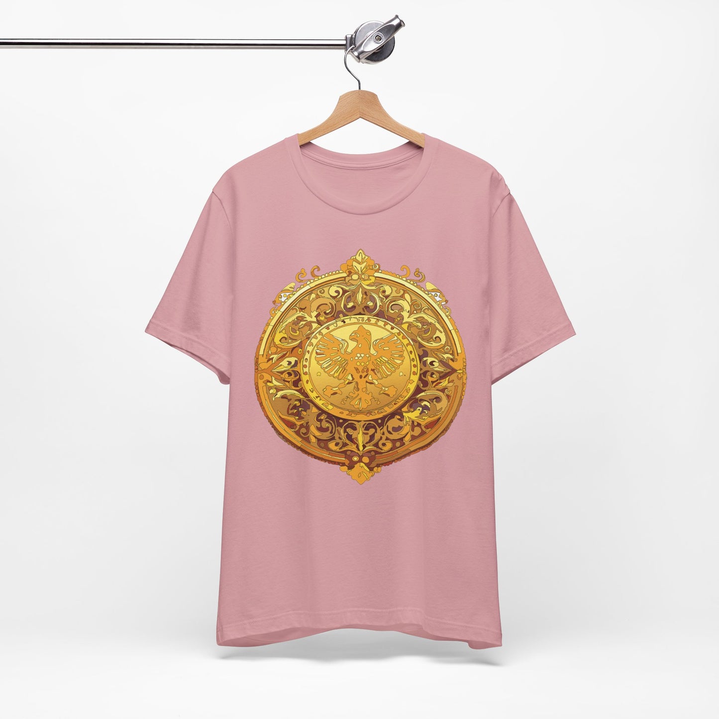 Coin Shirt, Shirt with Coin, Tee Shirt with Gold Coin, Shirt with Antique Coin