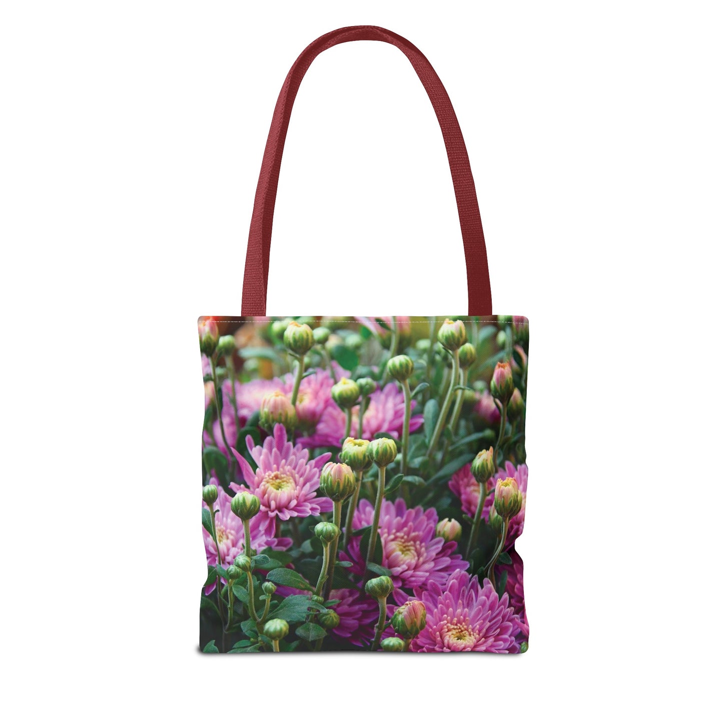 Canvas Bag with Floral Prints