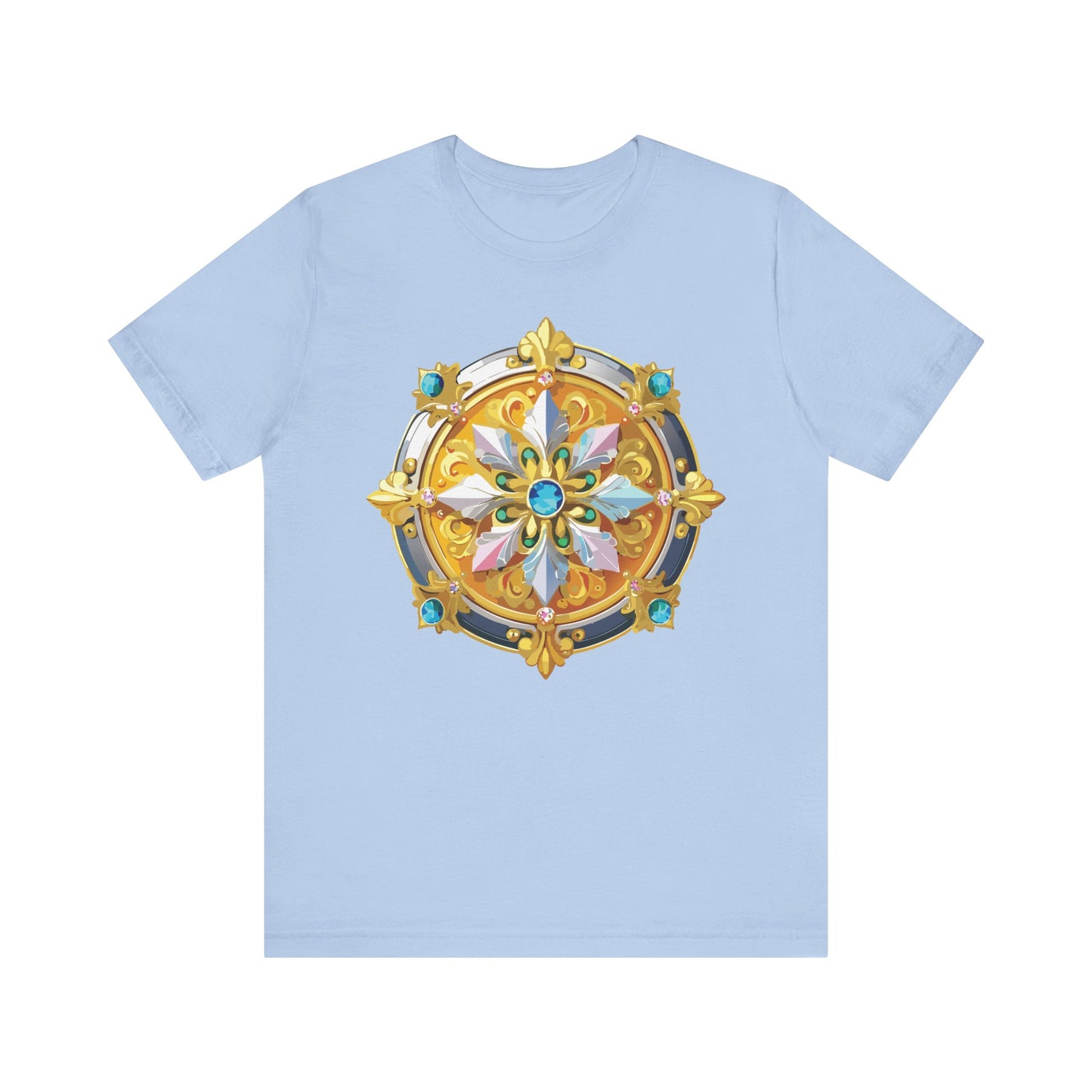 Medallion Shirt, Shirt with Medallion, Tee Shirt with Medal