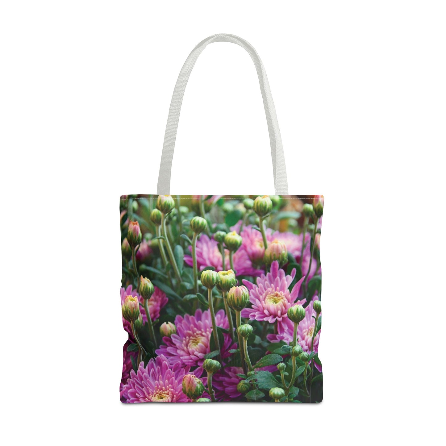 Canvas Bag with Floral Prints