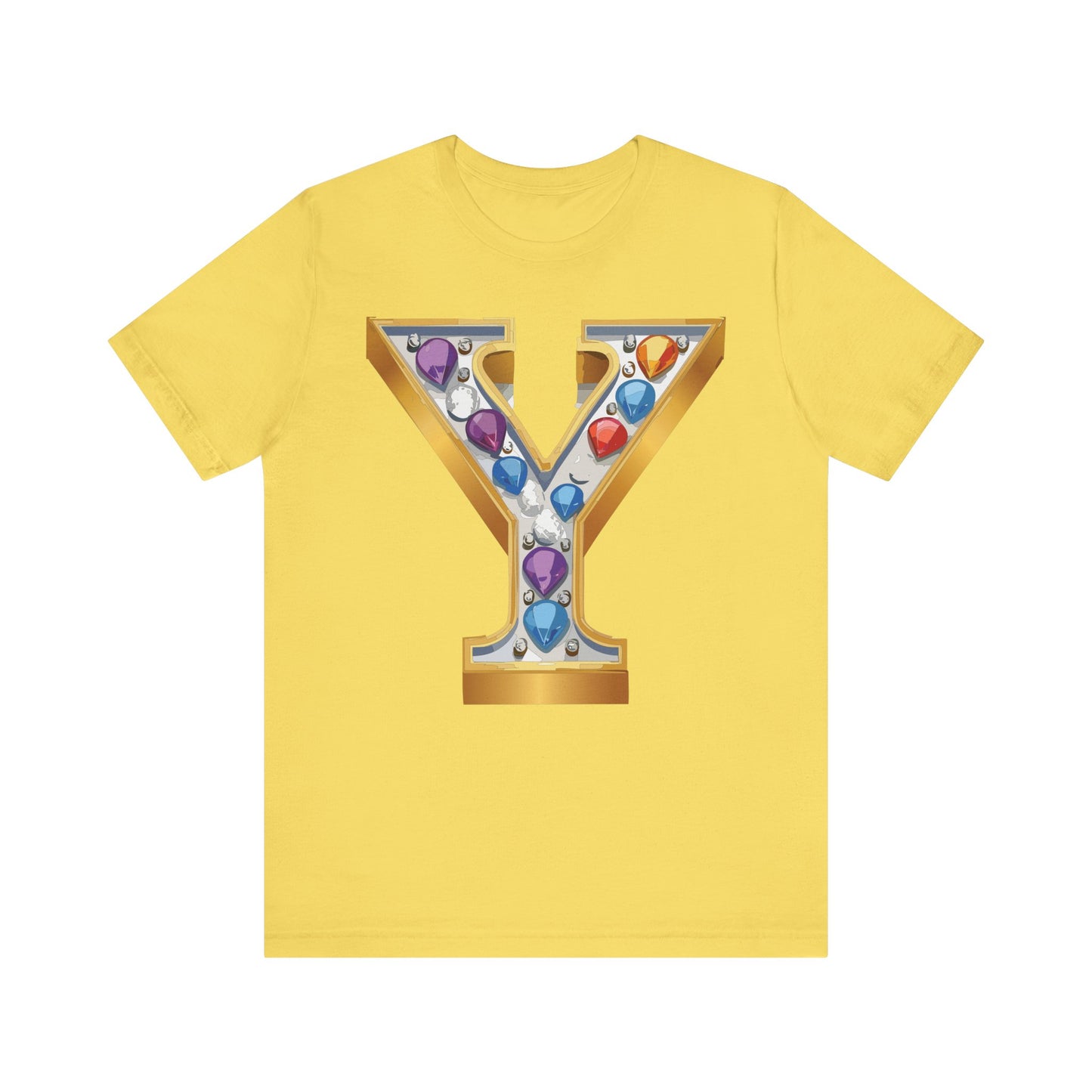 Letter Shirt, Shirt with Letters, Tee Shirt with Gold Letter, Shirt with Antique Letters