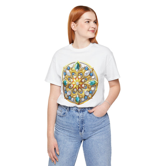 Medallion Shirt, Shirt with Medallion, Tee Shirt with Medal