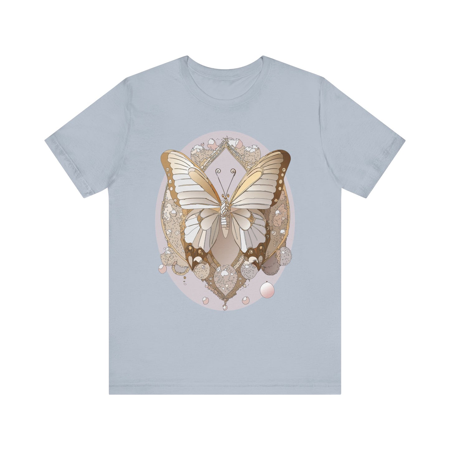 Butterfly Shirt, Shirt with Butterfly, Tee Shirt with Antique Butterfly