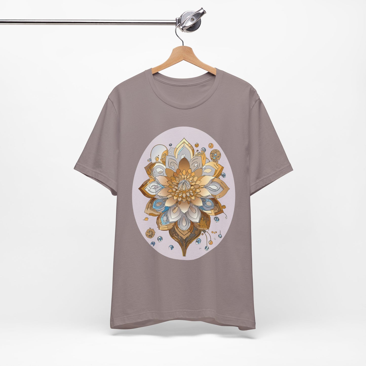 Floral Shirt, Flower Shirt, Tee Shirt with Antique Flower