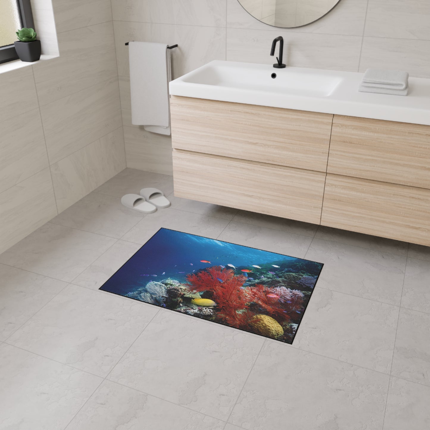 Heavy Duty Floor Mat - Deep Ocean