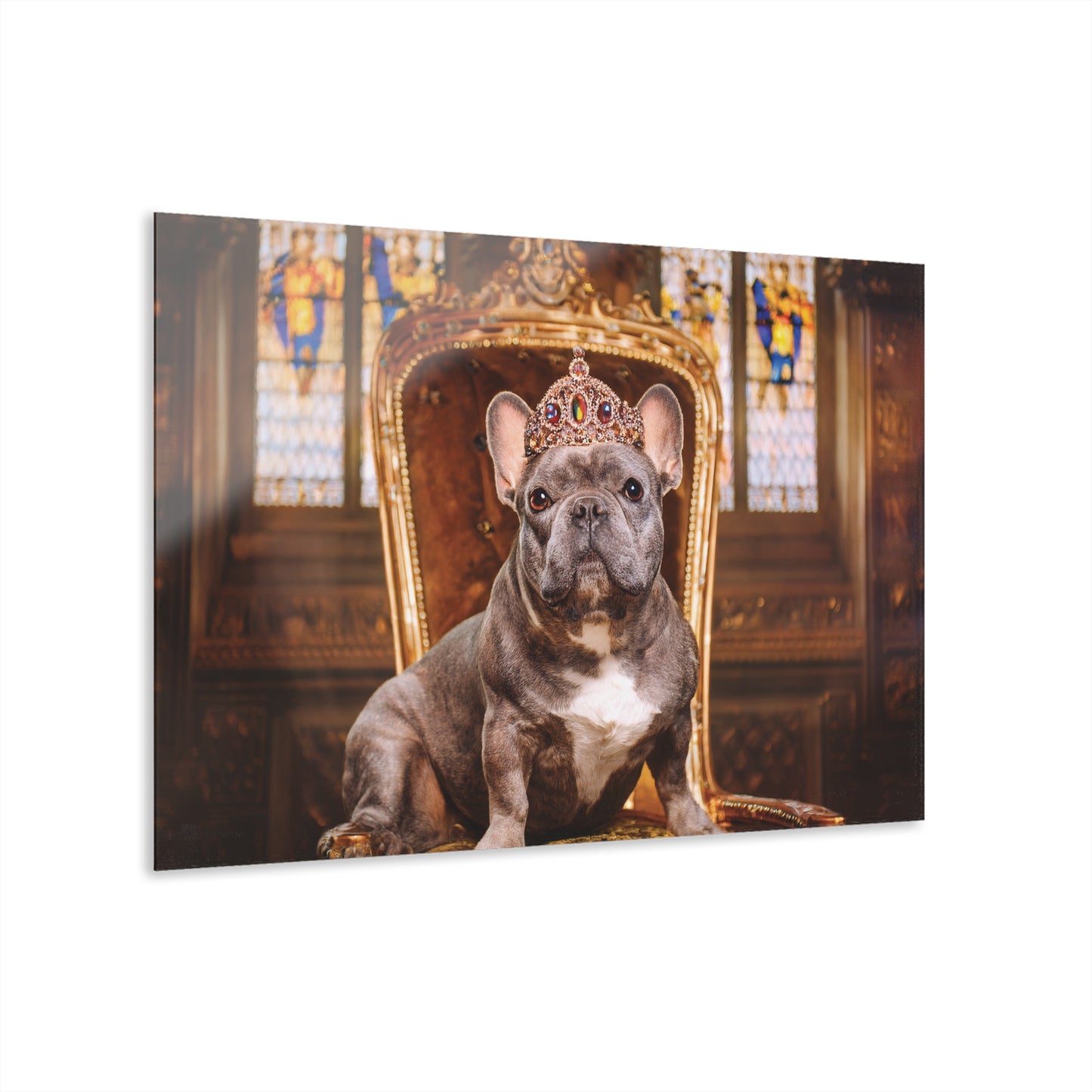 Crown Dog Wall Decor, Wall Art Decor with Animals 3