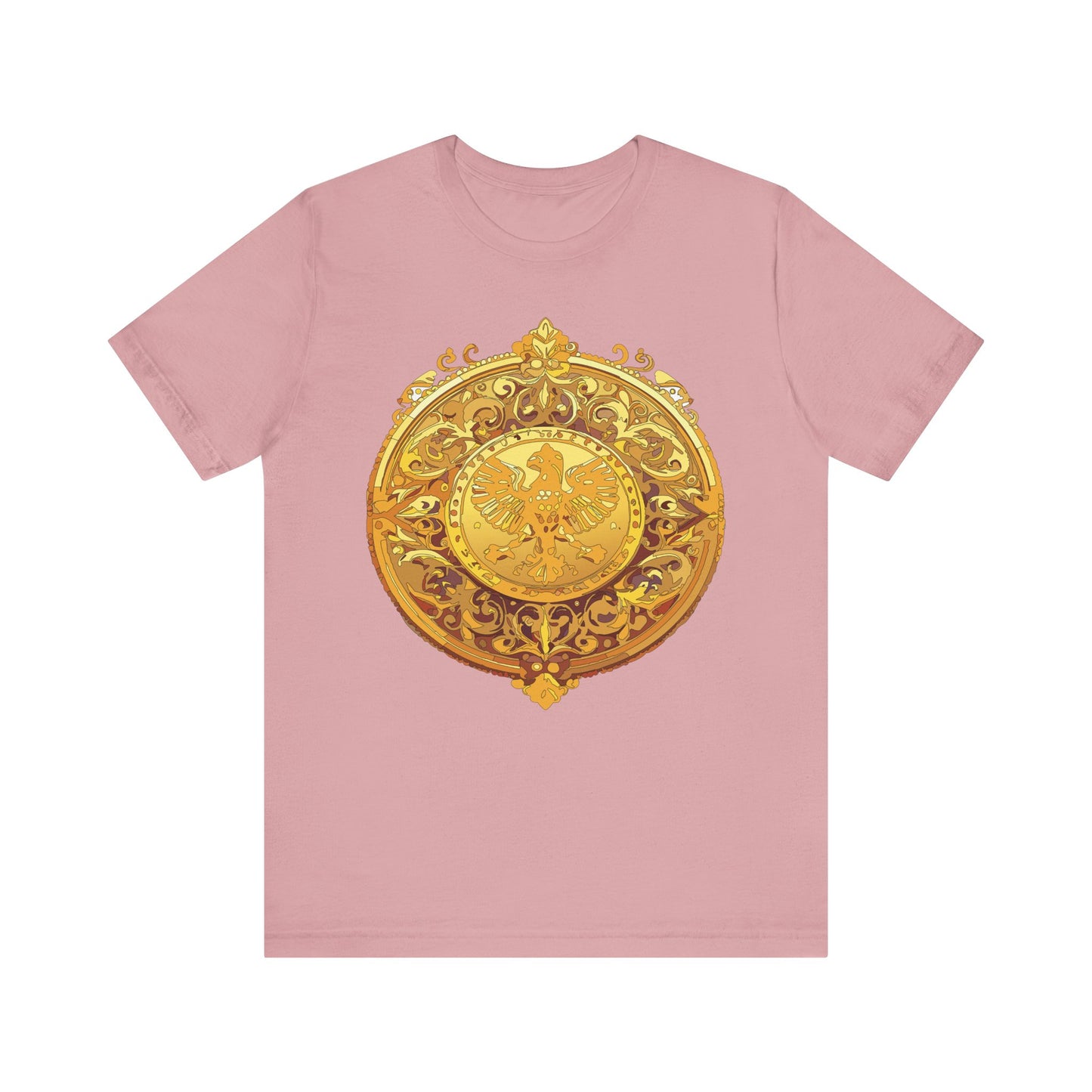 Coin Shirt, Shirt with Coin, Tee Shirt with Gold Coin, Shirt with Antique Coin