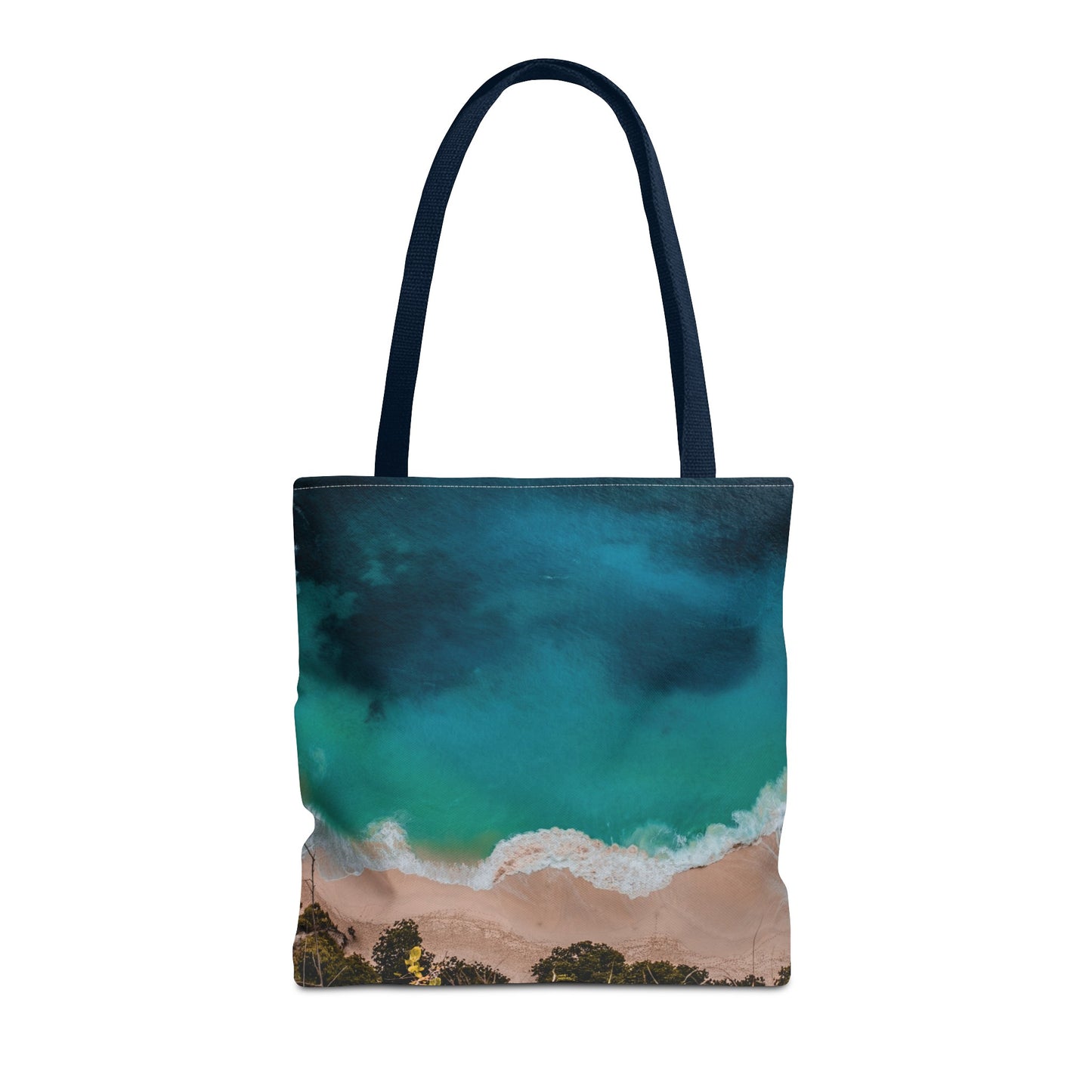 Canvas Bag with Beach Prints