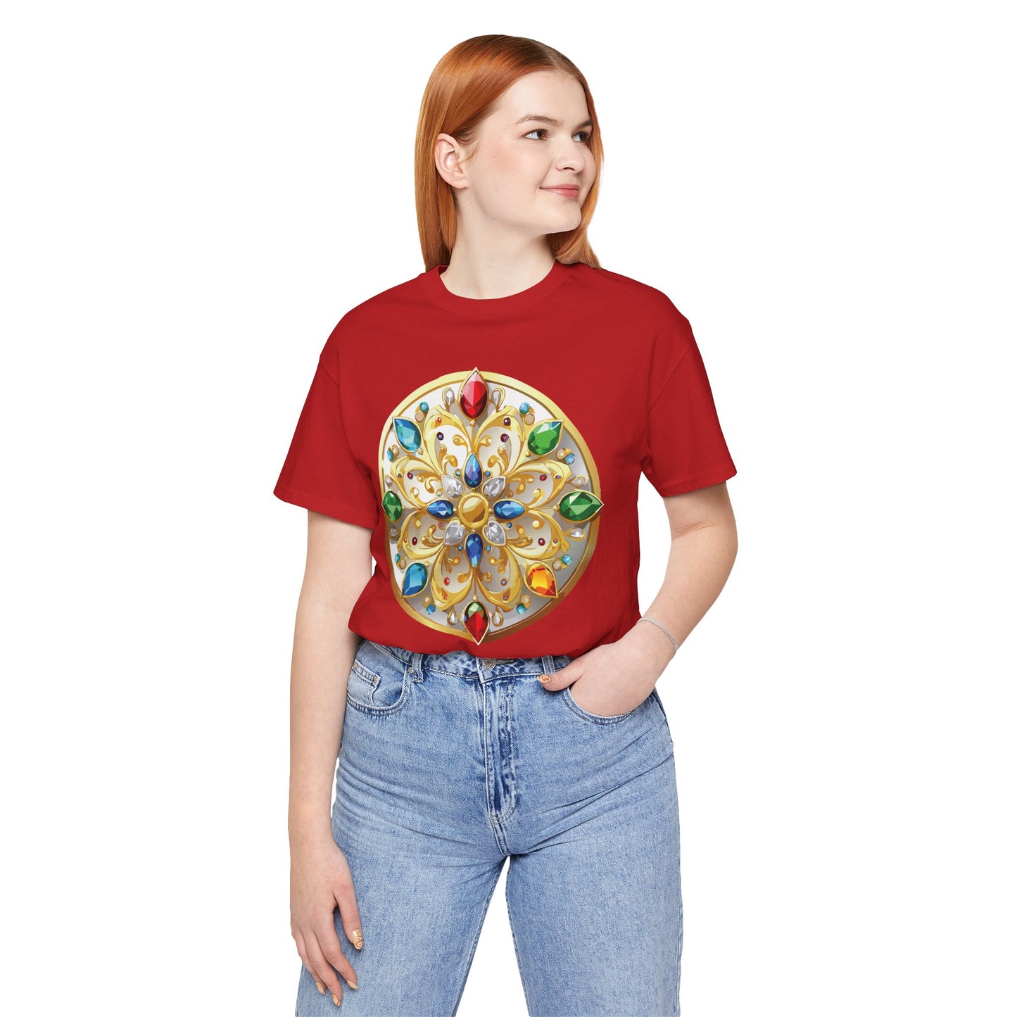 Medallion Shirt, Shirt with Medallion, Tee Shirt with Medal