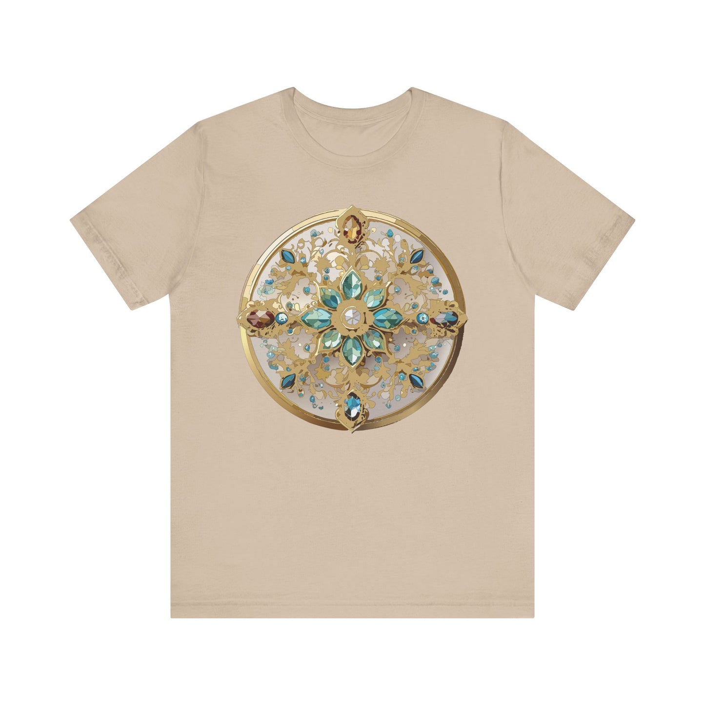 Medallion Shirt, Shirt with Medallion, Tee Shirt with Medal