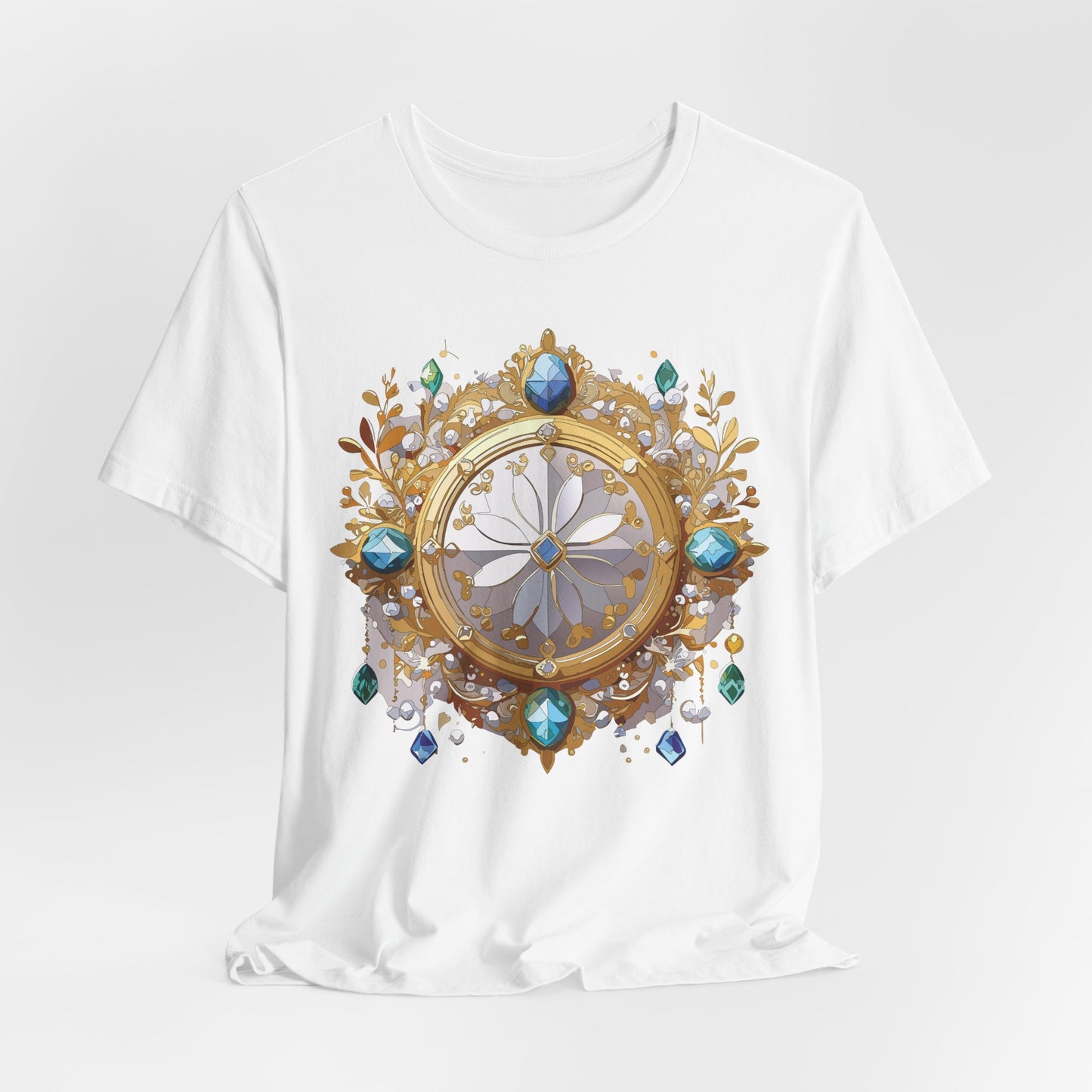 Medallion Shirt, Shirt with Medallion, Tee Shirt with Medal