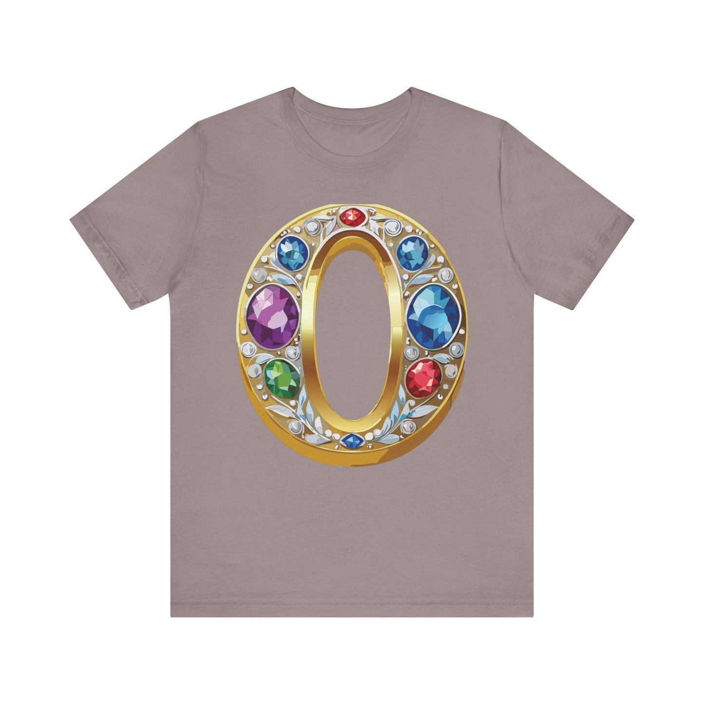 Letter Shirt, Shirt with Letters, Tee Shirt with Gold Letter, Shirt with Antique Letters