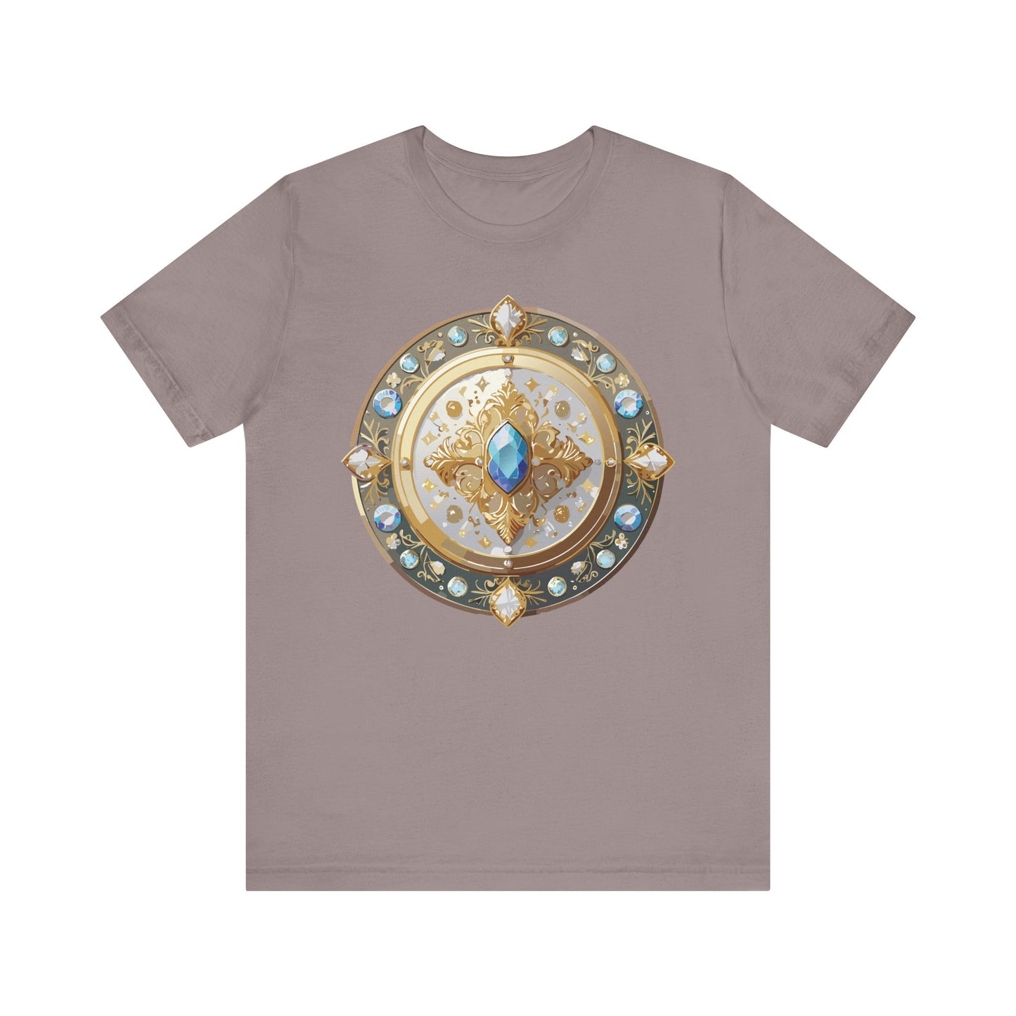 Medallion Shirt, Shirt with Medallion, Tee Shirt with Medal