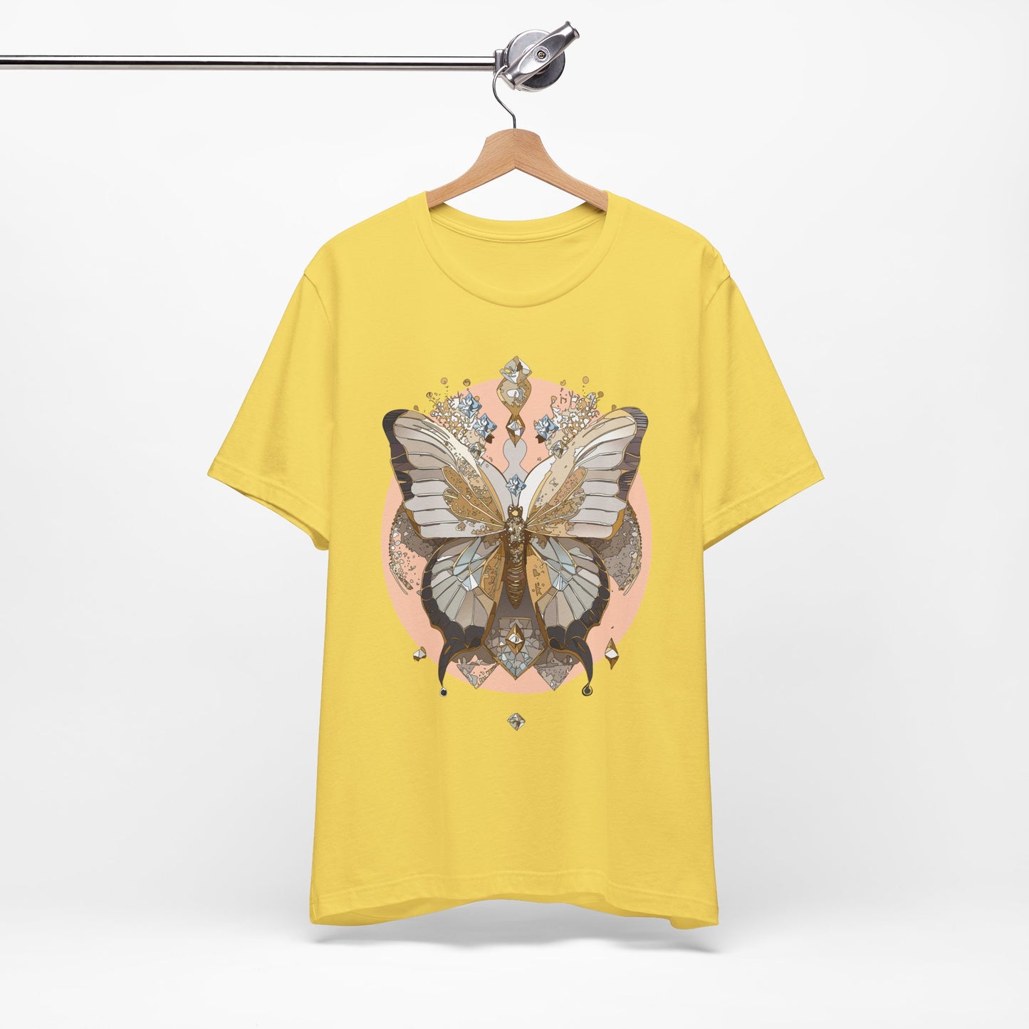Butterfly Shirt, Shirt with Butterfly, Tee Shirt with Antique Butterfly