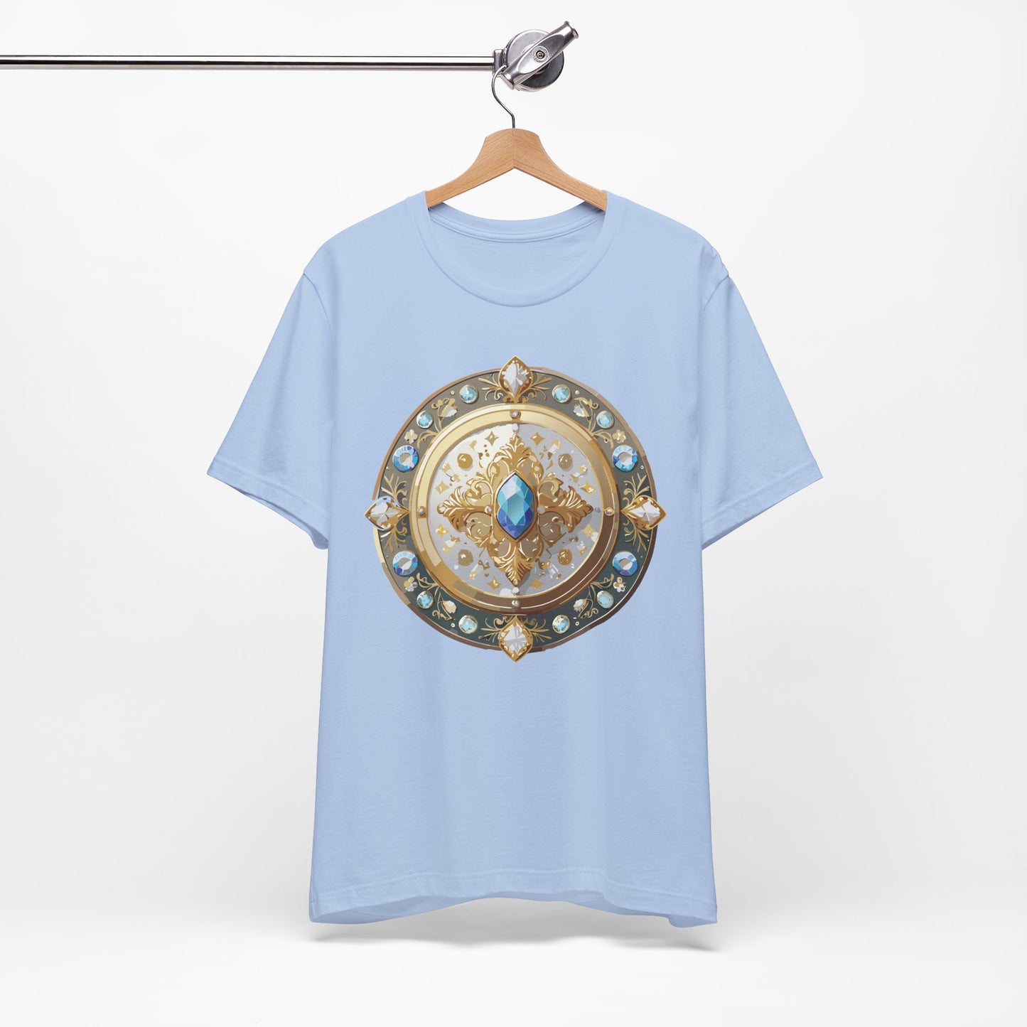 Medallion Shirt, Shirt with Medallion, Tee Shirt with Medal