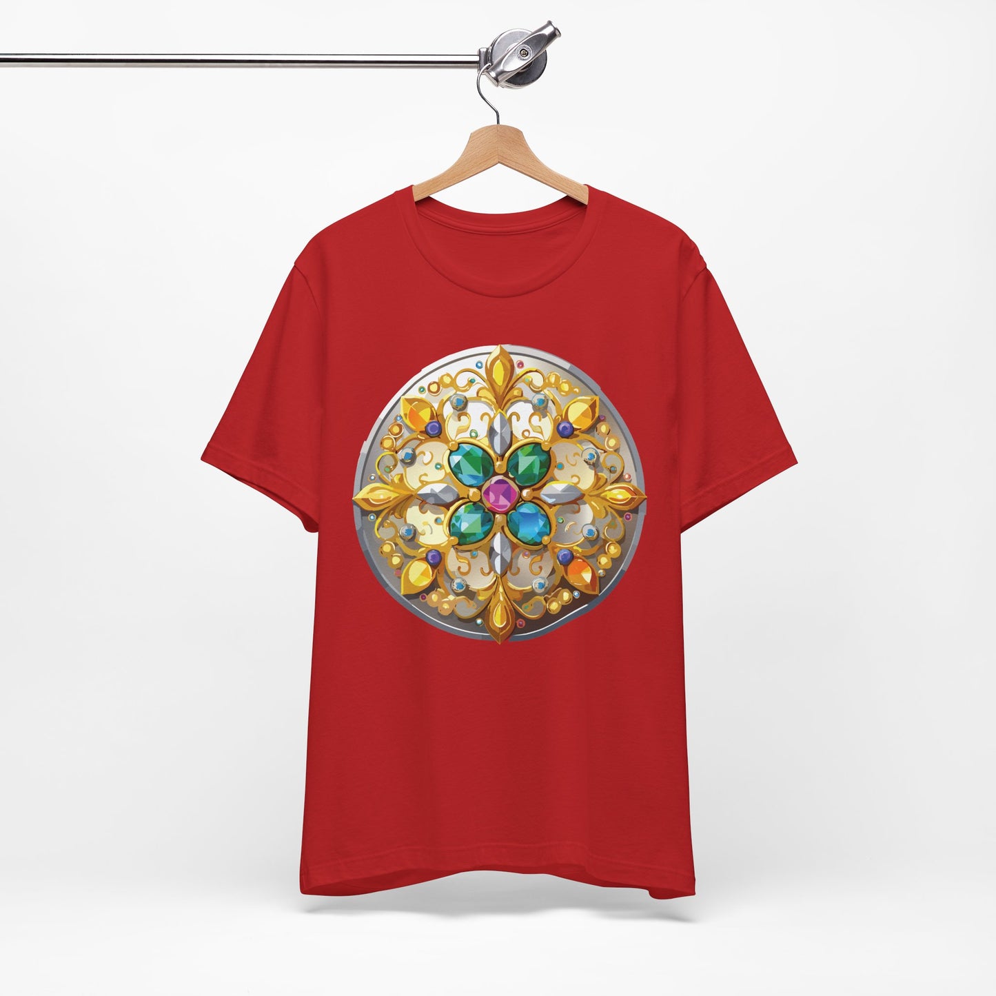 Medallion Shirt, Shirt with Medallion, Tee Shirt with Medal