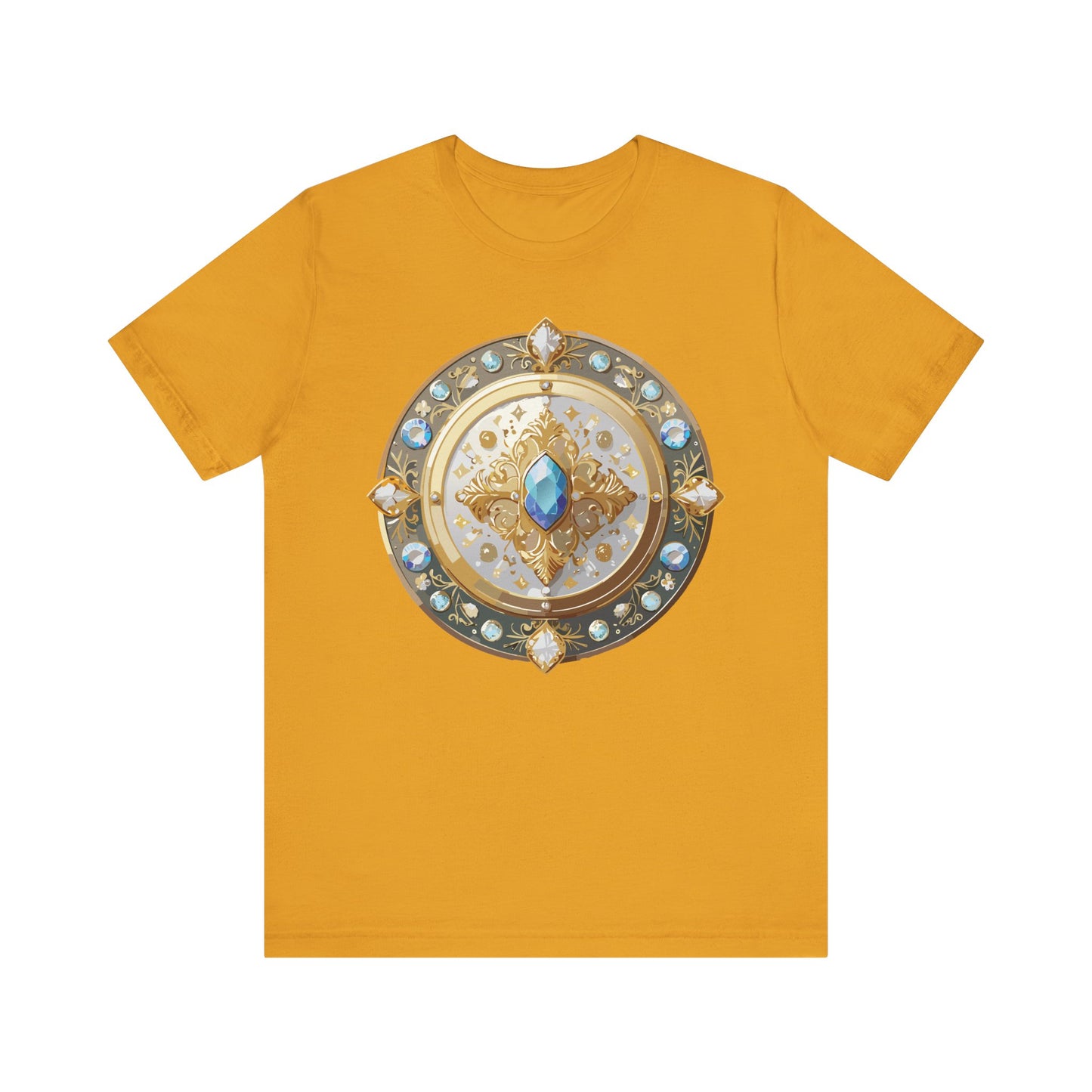 Medallion Shirt, Shirt with Medallion, Tee Shirt with Medal