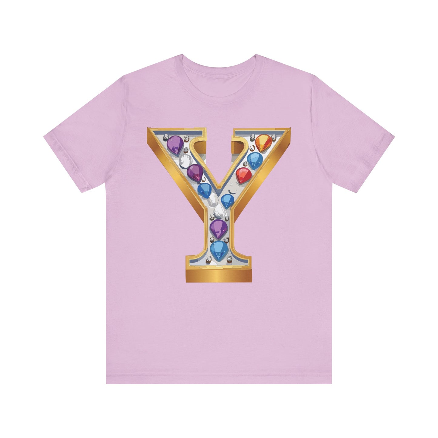 Letter Shirt, Shirt with Letters, Tee Shirt with Gold Letter, Shirt with Antique Letters