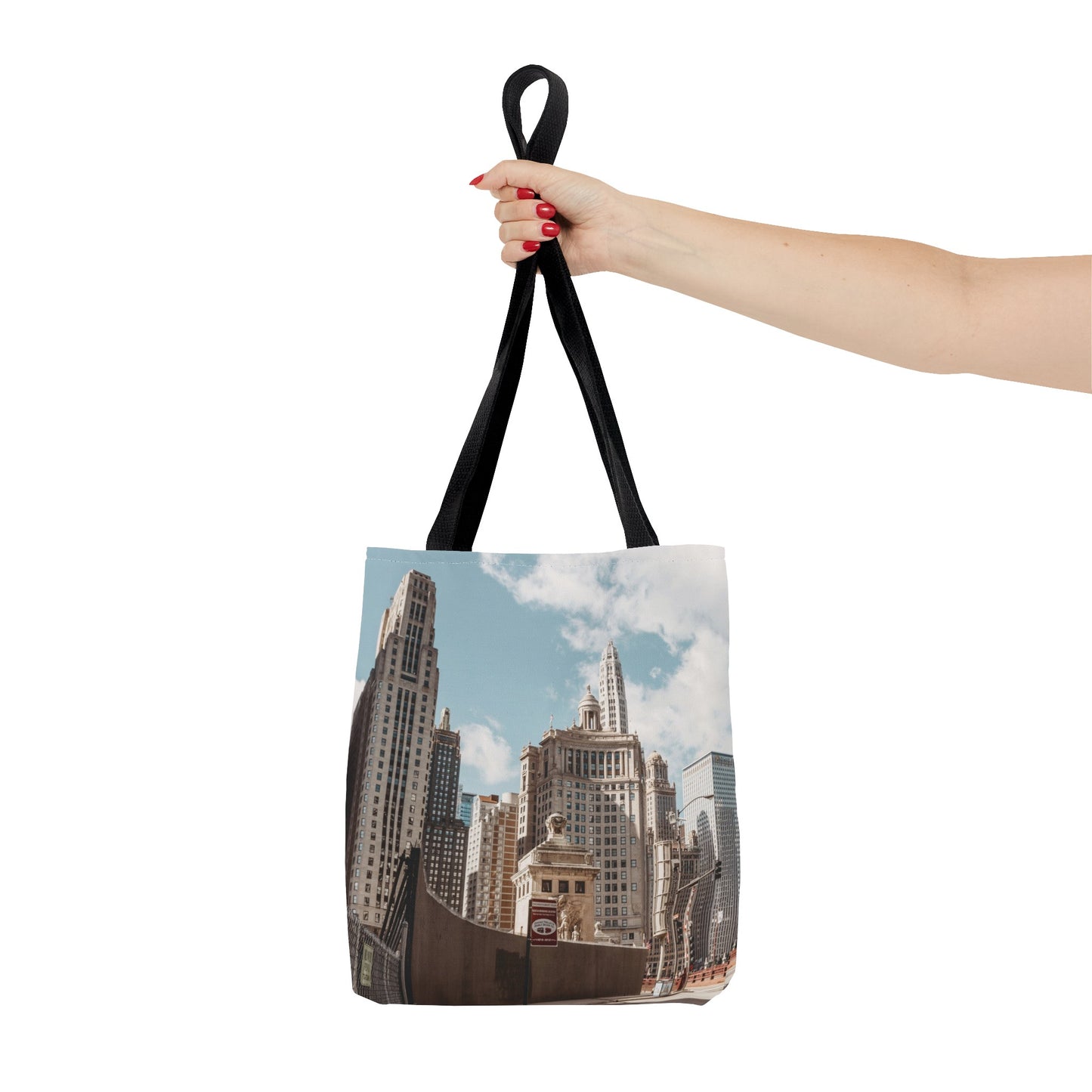 Canvas Bag with City Prints