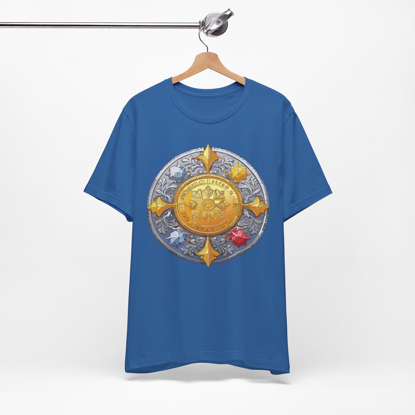 Coin Shirt, Shirt with Coin, Tee Shirt with Gold Coin, Shirt with Antique Coin