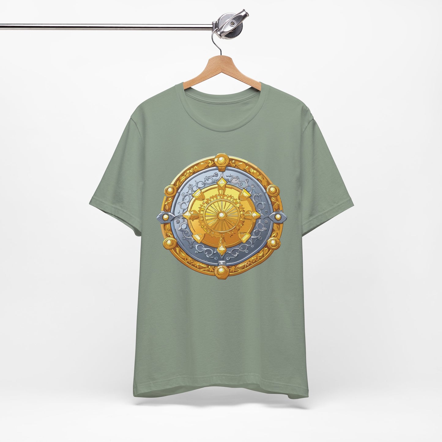 Coin Shirt, Shirt with Coin, Tee Shirt with Gold Coin, Shirt with Antique Coin