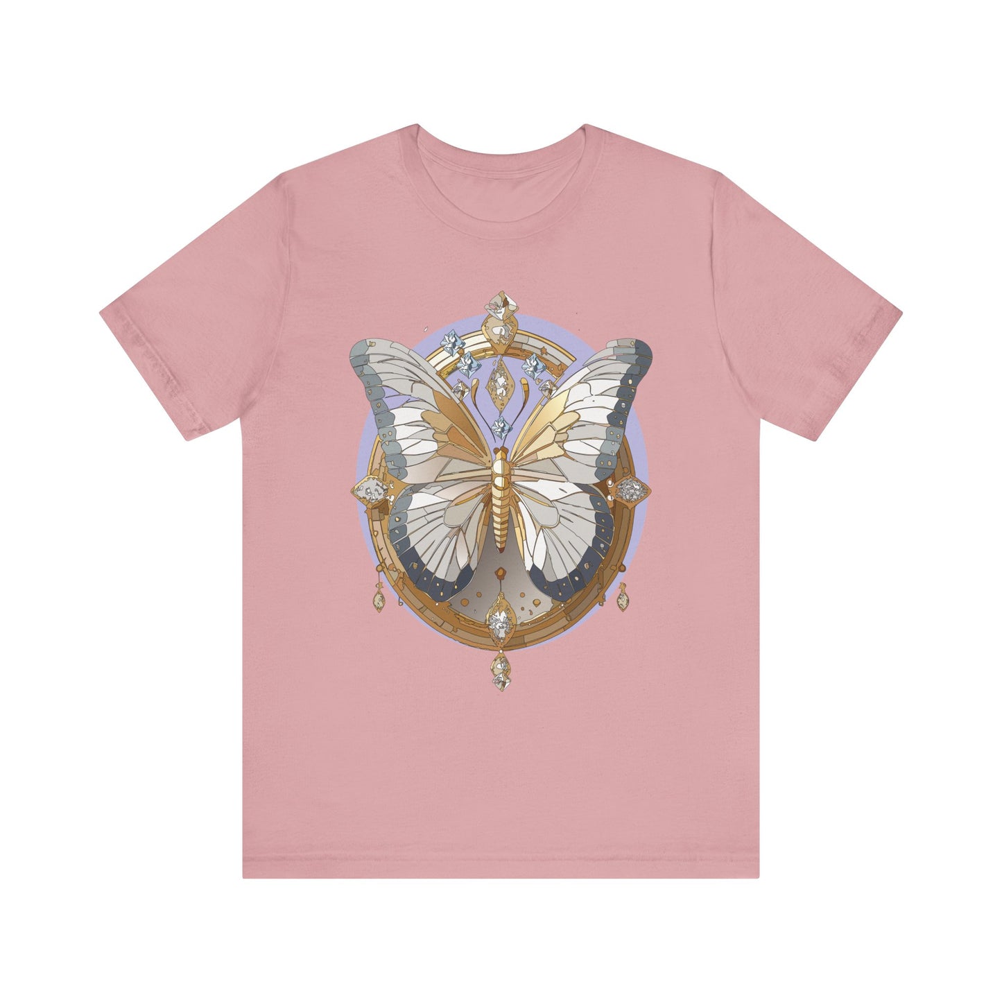 Butterfly Shirt, Shirt with Butterfly, Tee Shirt with Antique Butterfly