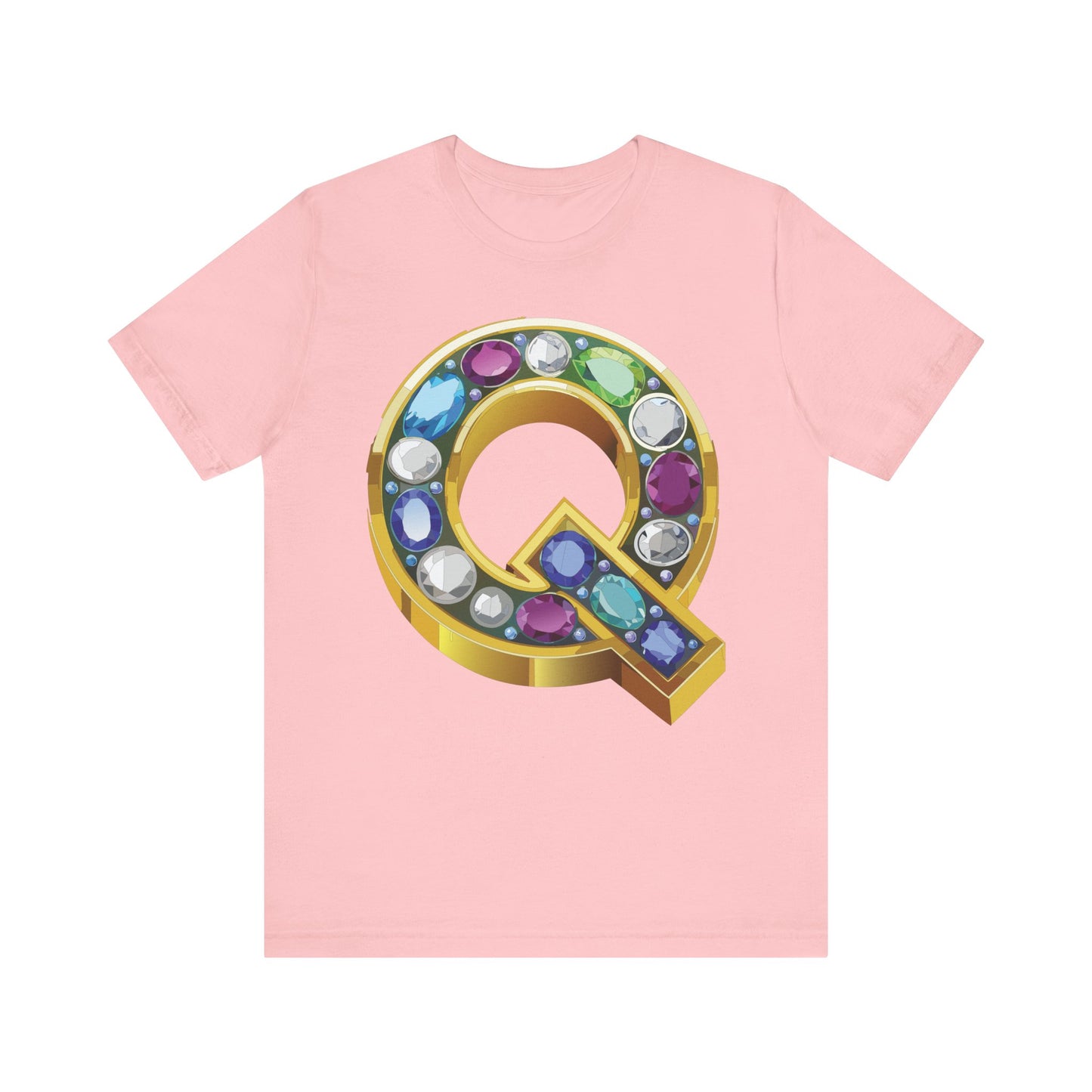 Letter Shirt, Shirt with Letters, Tee Shirt with Gold Letter, Shirt with Antique Letters