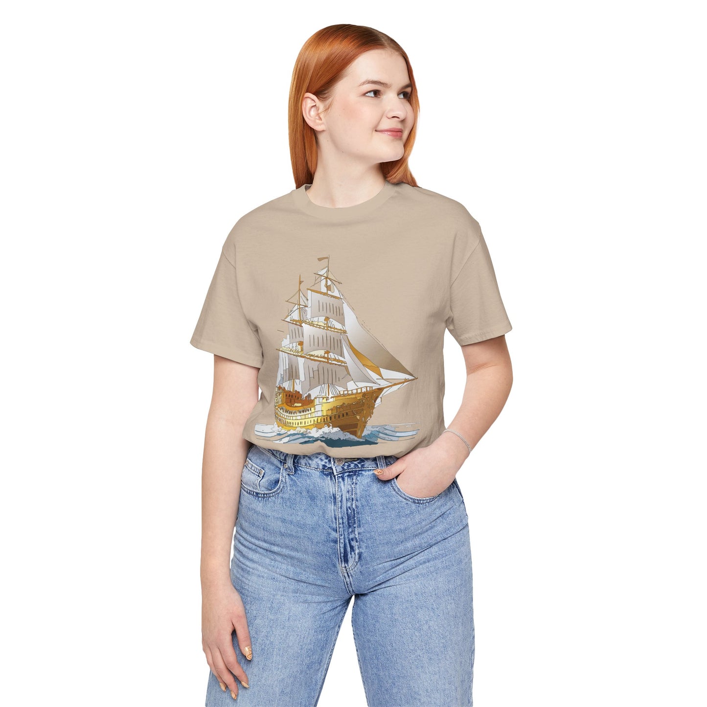 Ship Shirt, Shirt with Ship, Tee shirt with Ship