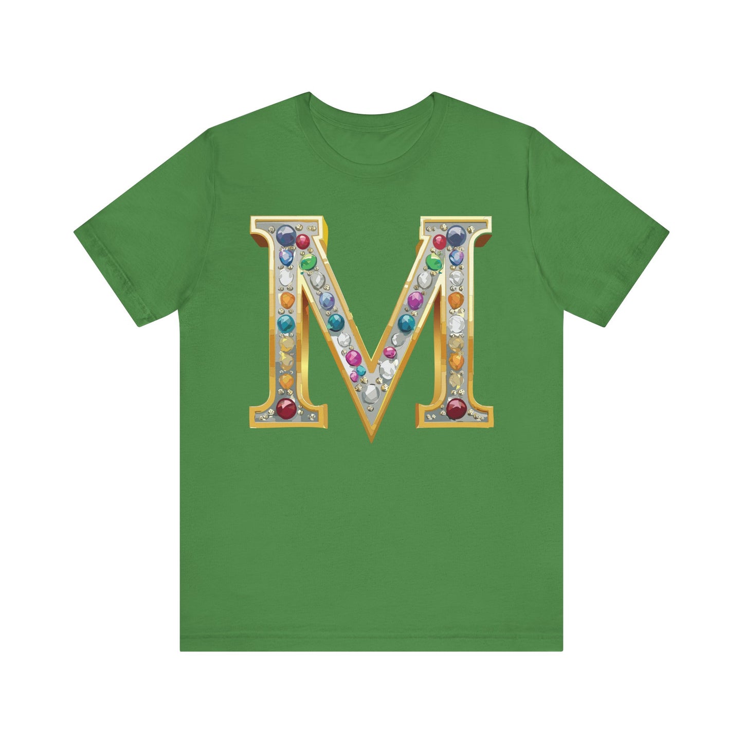 Letter Shirt, Shirt with Letters, Tee Shirt with Gold Letter, Shirt with Antique Letters
