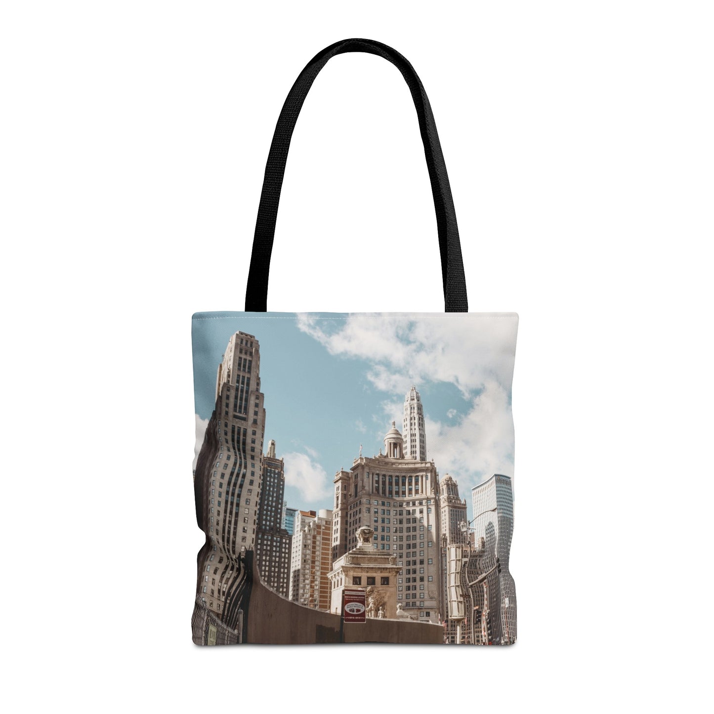 Canvas Bag with City Prints