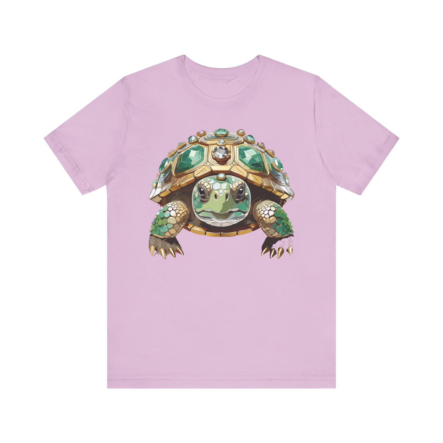 Animal Shirt, Shirt with Animal, Tee Shirt with Gold Animal Medal, Shirt with Antique Animal Medallion