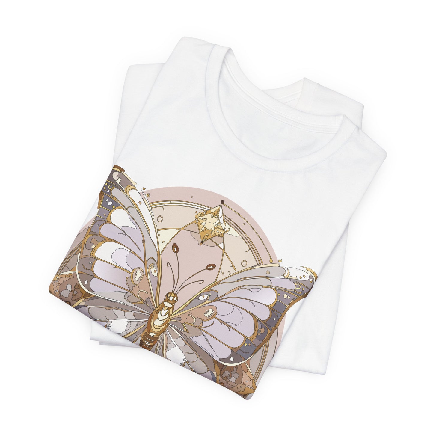 Butterfly Shirt, Shirt with Butterfly, Tee Shirt with Antique Butterfly