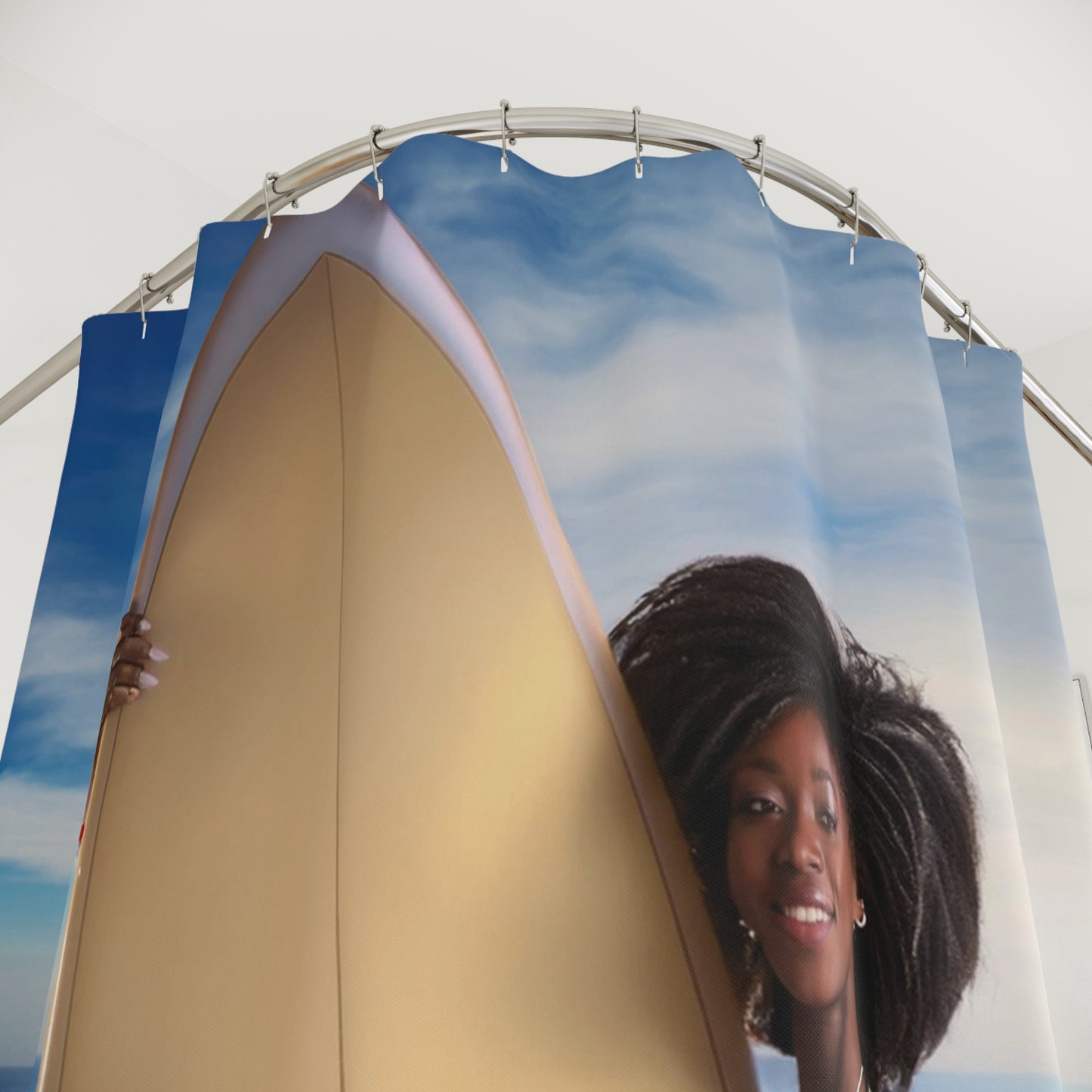 Woman Shower Curtain