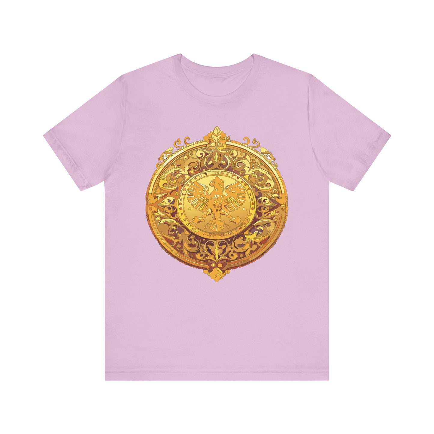 Coin Shirt, Shirt with Coin, Tee Shirt with Gold Coin, Shirt with Antique Coin