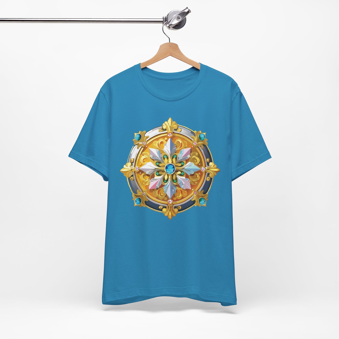 Medallion Shirt, Shirt with Medallion, Tee Shirt with Medal