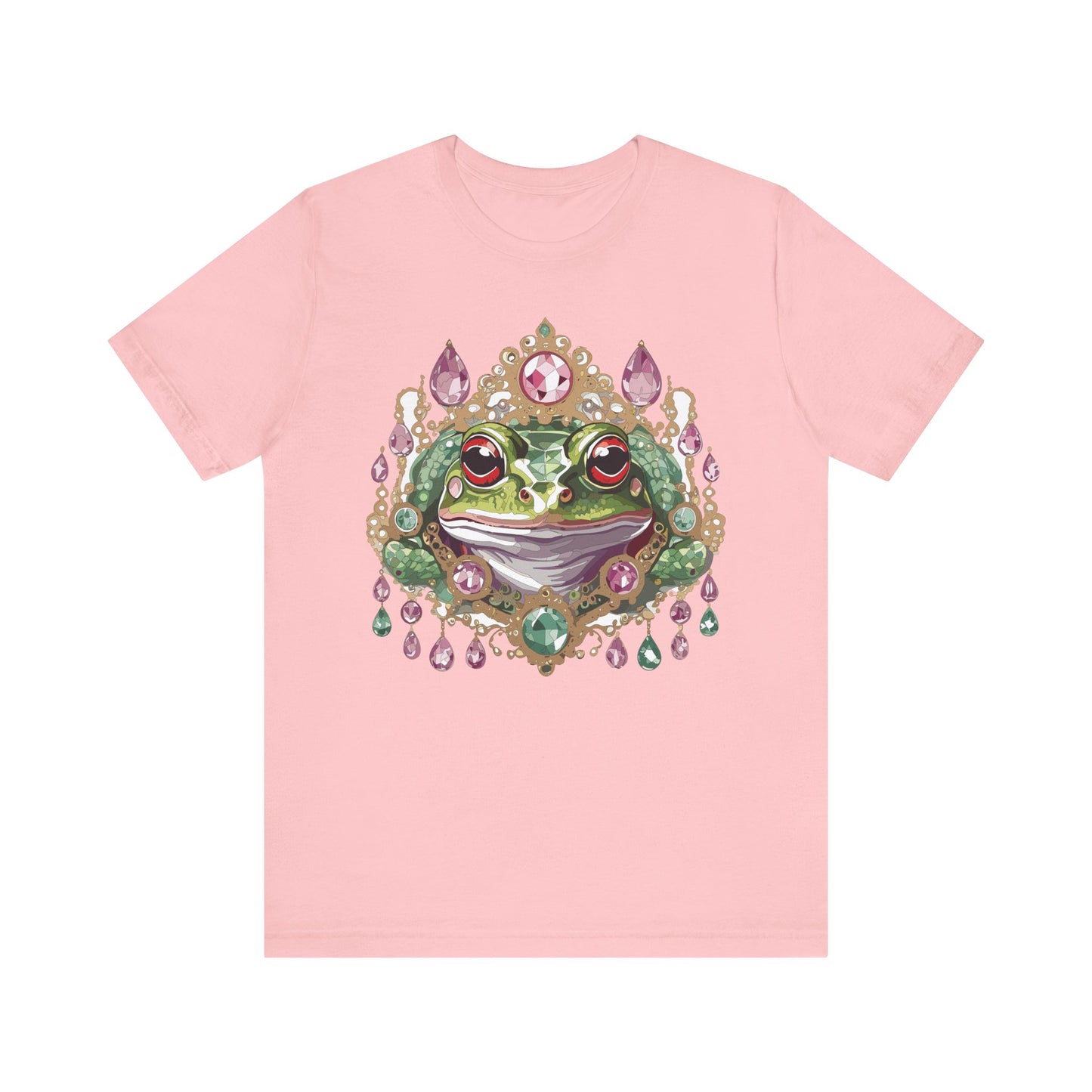 Animal Shirt, Shirt with Animal, Tee Shirt with Gold Animal Medal, Shirt with Antique Animal Medallion