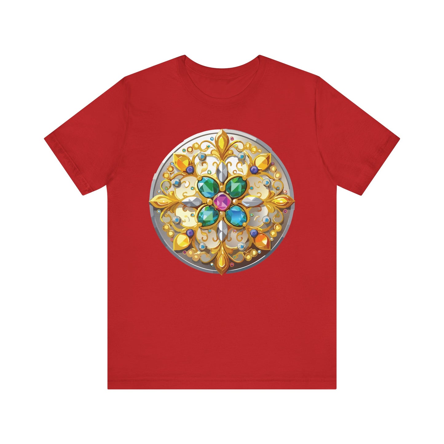 Medallion Shirt, Shirt with Medallion, Tee Shirt with Medal