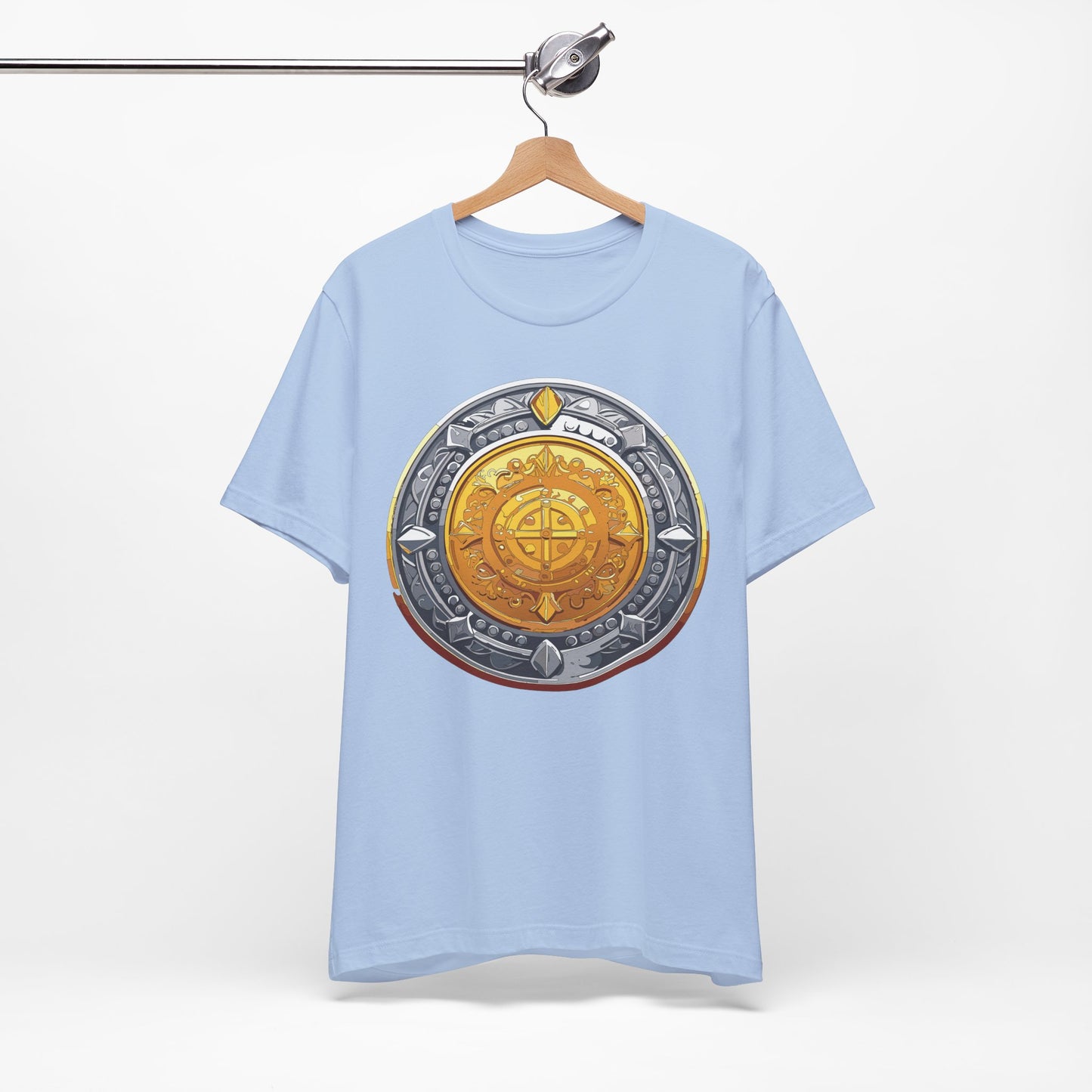 Coin Shirt, Shirt with Coin, Tee Shirt with Gold Coin, Shirt with Antique Coin