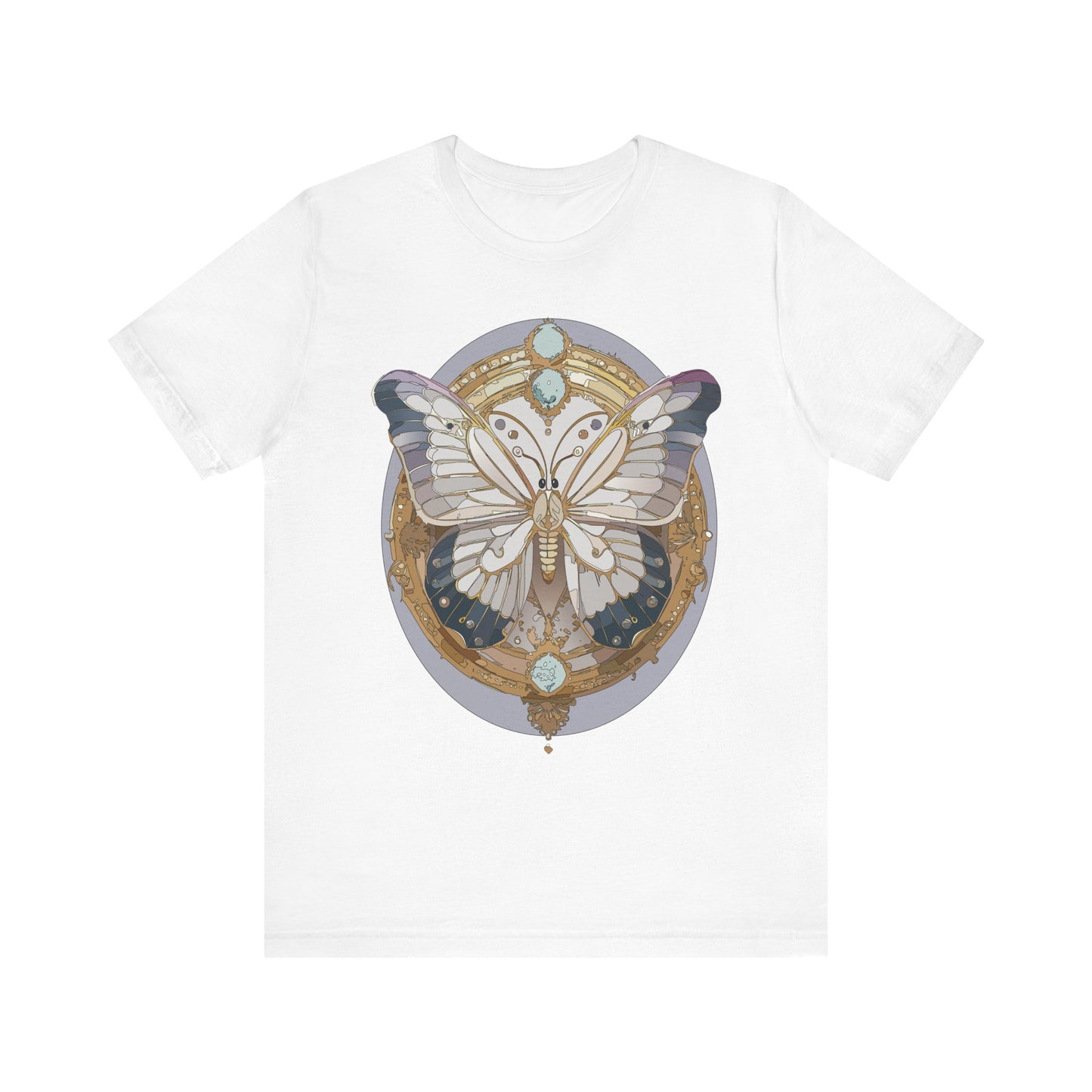 Butterfly Shirt, Shirt with Butterfly, Tee Shirt with Antique Butterfly