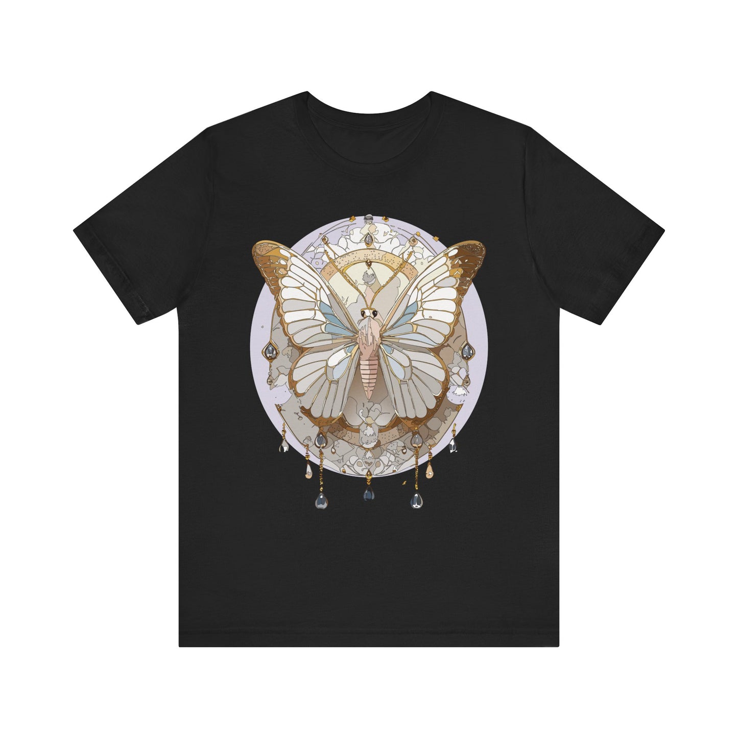 Butterfly Shirt, Shirt with Butterfly, Tee Shirt with Antique Butterfly